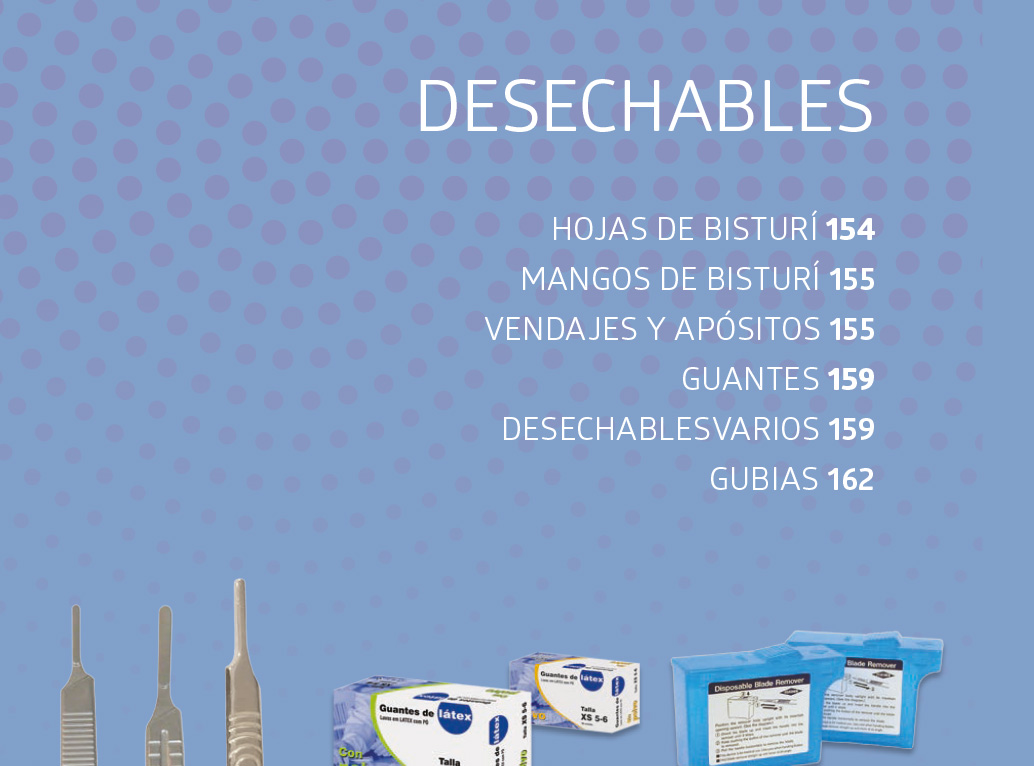 DESECHABLES