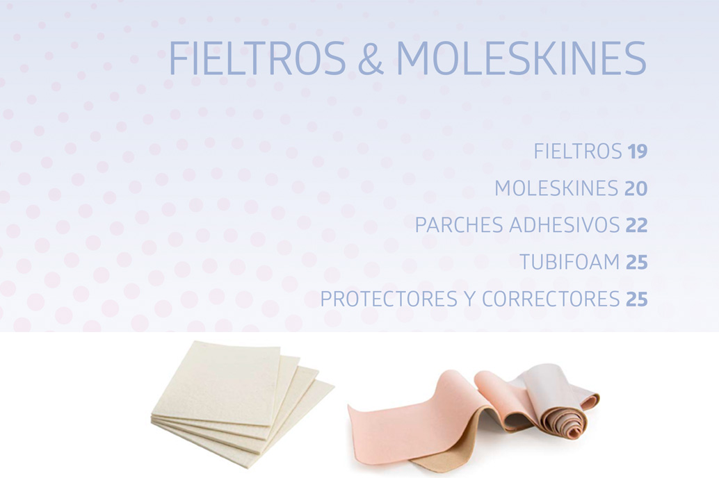 FIELTROS Y MOLESKINES