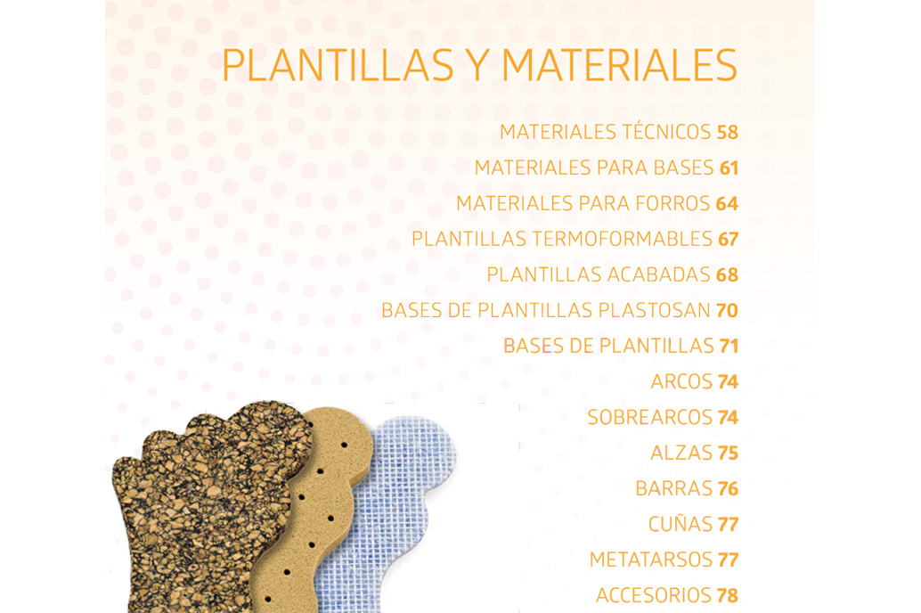 PLANTILLAS & MATERIALES