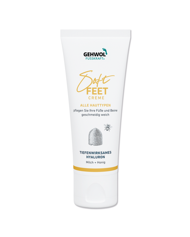 Gehwol SOFT FEET Cream, 125ml con ácido hialurónico