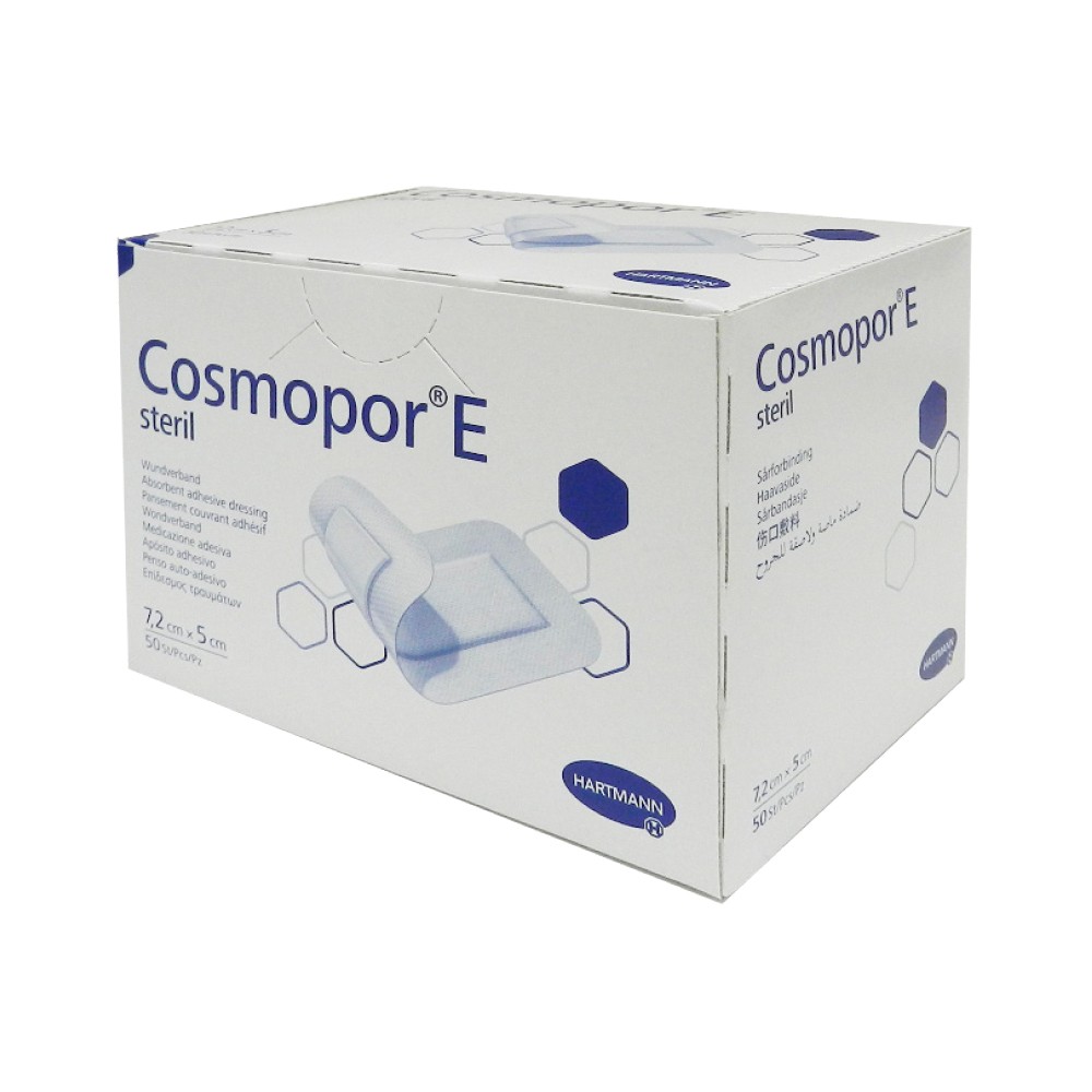 Cosmopor estéril 7,2x5cm, Caja de 50 unidades