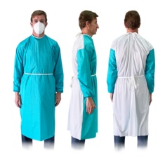 bata impermeable, reutilizable y transpirable unisex 