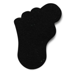 Nora® Lunasoft SL 5mm, 89x64cm, negro