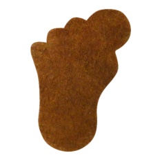 Forro de piel flor, 0,6 - 0,8mm cognac