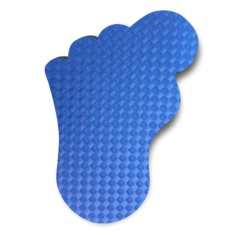 Resina Flux Carbonium 2,0mm, 110x70cm, Azul