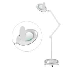 Lámpara Lupa led articulada MEGA, 5 dioptrías, sobremesa