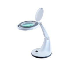 Lámpara lupa led SCALE, 5 dioptrías, escritorio