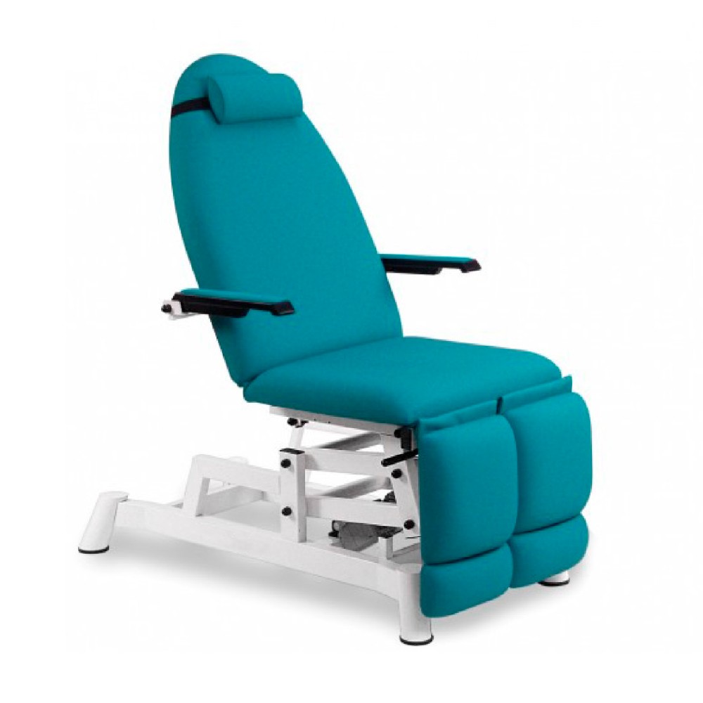 Sillón podológico Tiger, doble pernera mecánica, 1 motor | Fresco 
