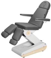 Sillón SWOP PODO P3 Pro, doble pernera mecánica,3 motores, mando, Gris antracita