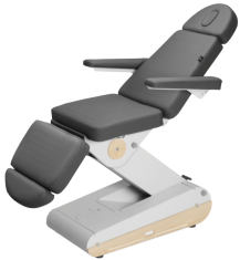 Sillón SWOP PODO B4 Pro, pernera única, 4 motores, mando, Gris antracita