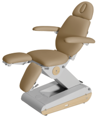 Sillón SWOP PODO P3 Up, doble pernera mecánica,3 motores, 3 memorias, mando, Beige