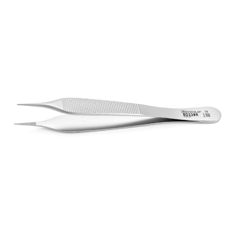 Pinza ADSON AESCULAP sin dientes, 12cm, BD220R | Fresco 