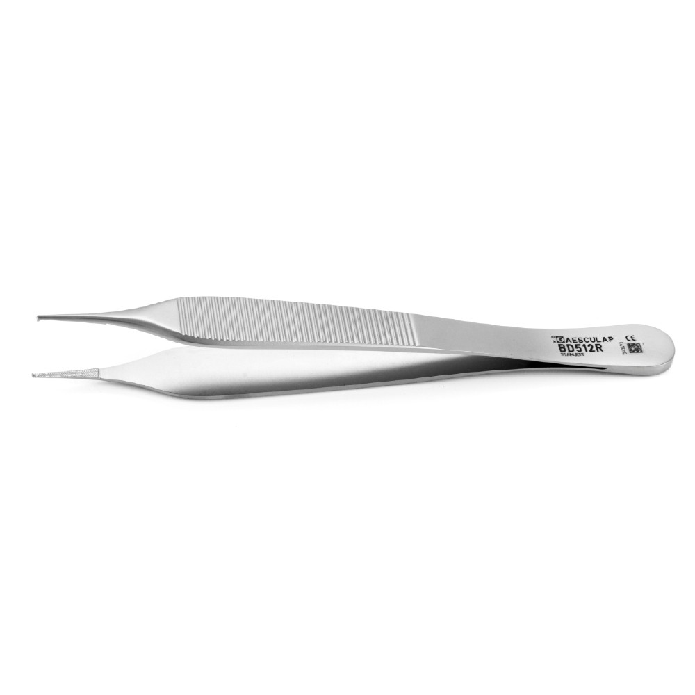 Pinza ADSON 1x2 dientes, 120mm, AESCULAP, BD512R
