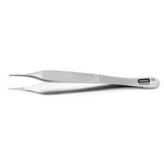 Pinza Adson 1x2 dientes, 12cm F512. Precio 5,93 € sin IVA 