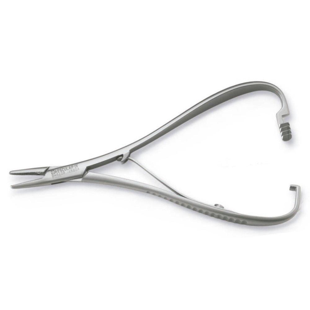 Pinza porta agujas MATHIEW 14cm, BM360R | Podología|Fresco 