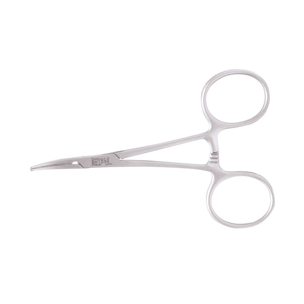 Pinza mosquito curva sin dientes 10cm, BH105R | Fresco