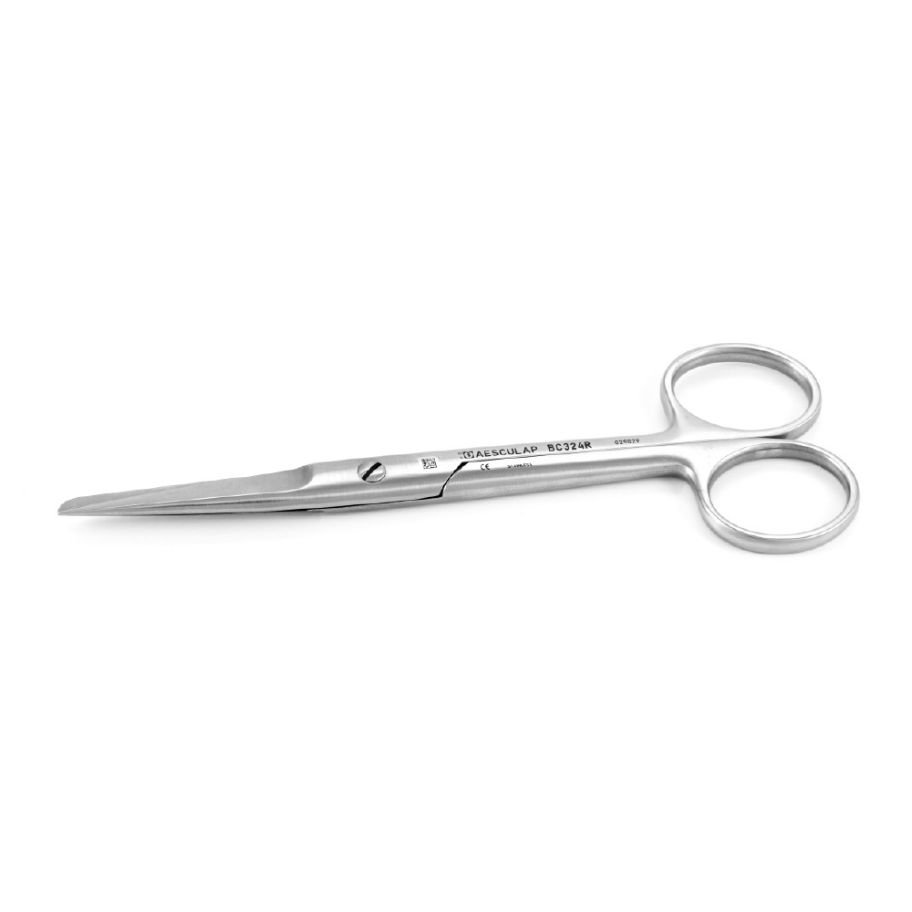 Tijeras recta mixta INOX, 140mm, AESCULAP, BC324R