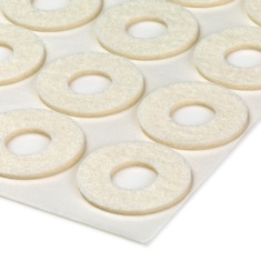 Parche fieltro redondo 2mm | Podología Fresco 