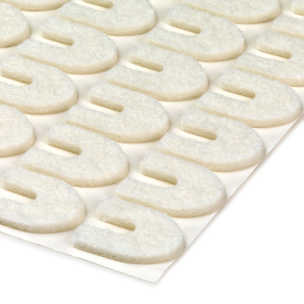 Parche de fieltro forma herradura 2mm | Podología Fresco