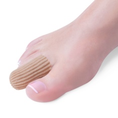 Dedales de gel con tejido