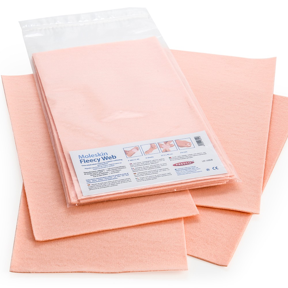Fleecy Web rosa 2.6 mm rollo y plancha