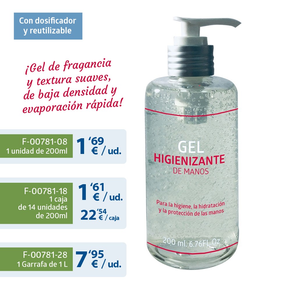 GEL HIDROALCOHOLICO