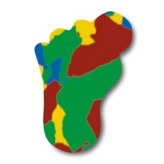 Nora® Lunasoft SL, multicolor 2mm 128x89cm