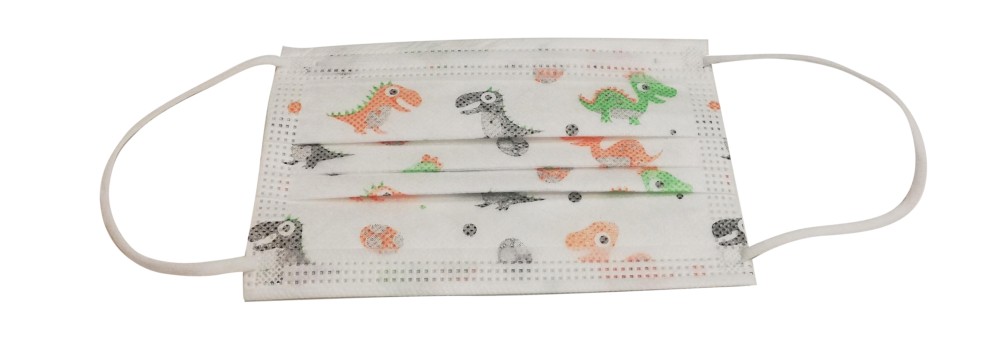 Mascarilla quirúrgica infantil, 3 capas, Caja 50 ud