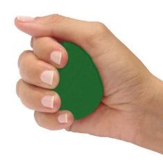 HandGym bola densidad blanda verde | Fresco 